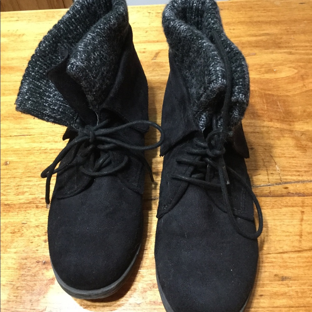Rock & Candy ankle boots 8 black